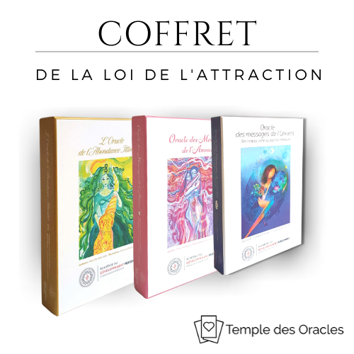 LOI DE LATTRACTION coffret cadeau spirituel pour ami, coffret